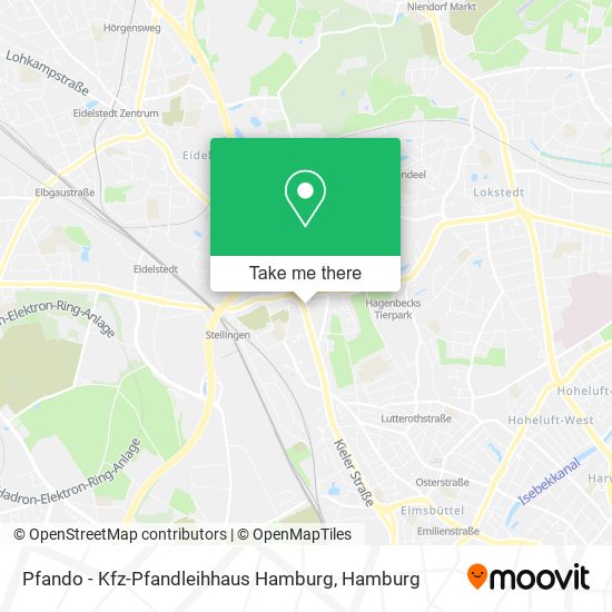 Pfando - Kfz-Pfandleihhaus Hamburg map