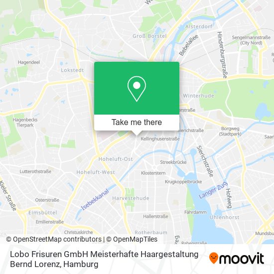 Lobo Frisuren GmbH Meisterhafte Haargestaltung Bernd Lorenz map