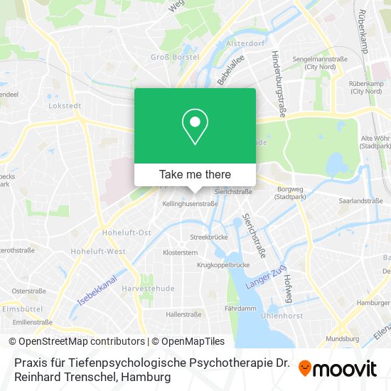 Praxis für Tiefenpsychologische Psychotherapie Dr. Reinhard Trenschel map