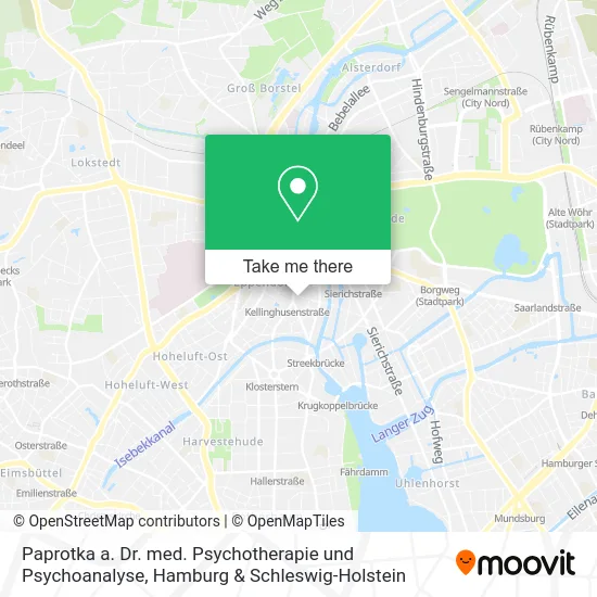 Карта Paprotka a. Dr. med. Psychotherapie und Psychoanalyse