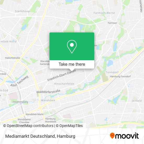 Mediamarkt Deutschland map