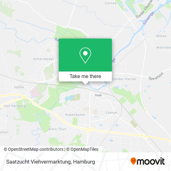 Saatzucht Viehvermarktung map