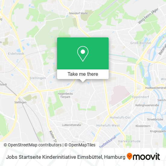 Jobs Startseite Kinderinitiative Eimsbüttel map