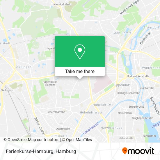 Ferienkurse-Hamburg map