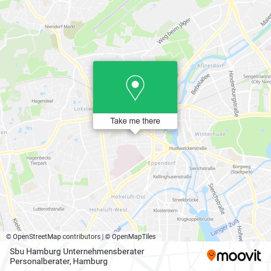 Sbu Hamburg Unternehmensberater Personalberater map