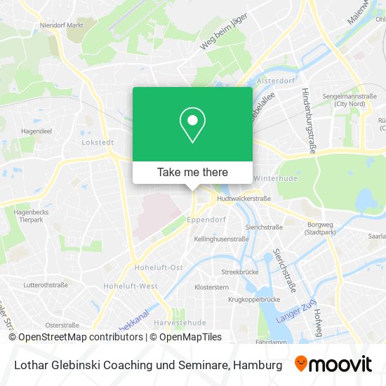 Lothar Glebinski Coaching und Seminare map