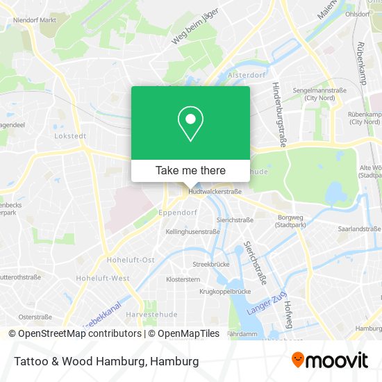 Tattoo & Wood Hamburg map