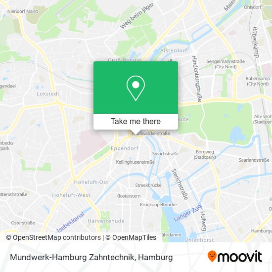 Карта Mundwerk-Hamburg Zahntechnik