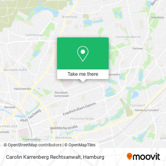 Carolin Karrenberg Rechtsanwalt map