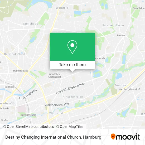 Карта Destiny Changing International Church