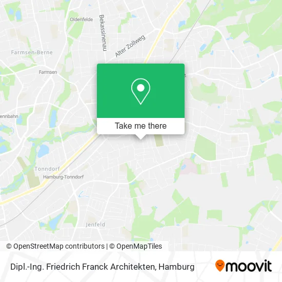 Карта Dipl.-Ing. Friedrich Franck Architekten