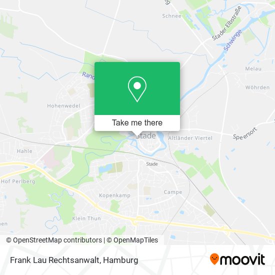 Frank Lau Rechtsanwalt map