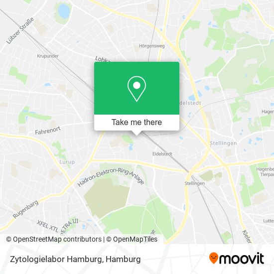 Карта Zytologielabor Hamburg