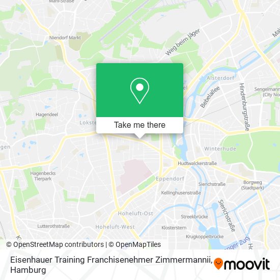 Eisenhauer Training Franchisenehmer Zimmermannii map