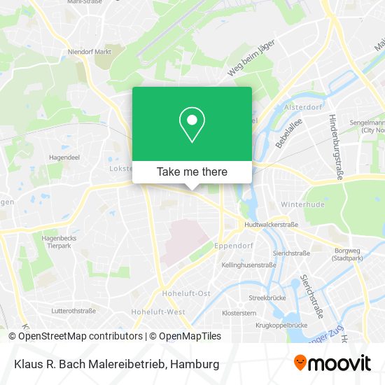 Klaus R. Bach Malereibetrieb map