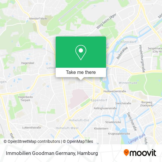 Immobilien Goodman Germany map