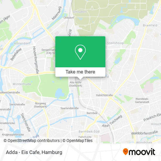 Карта Adda - Eis Cafe