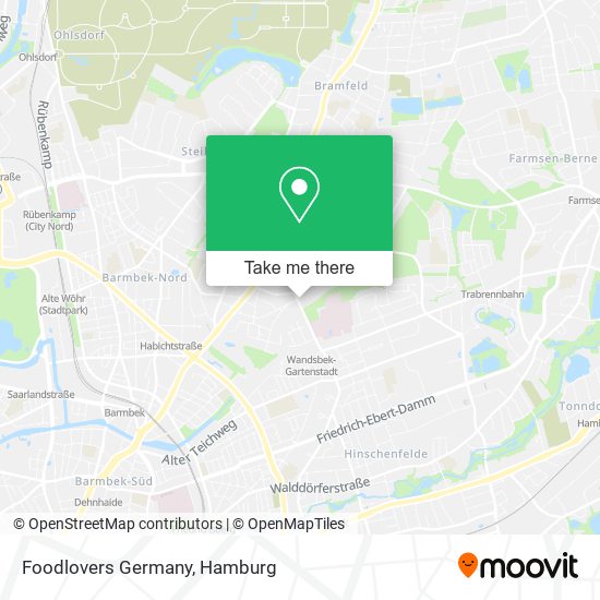 Foodlovers Germany map