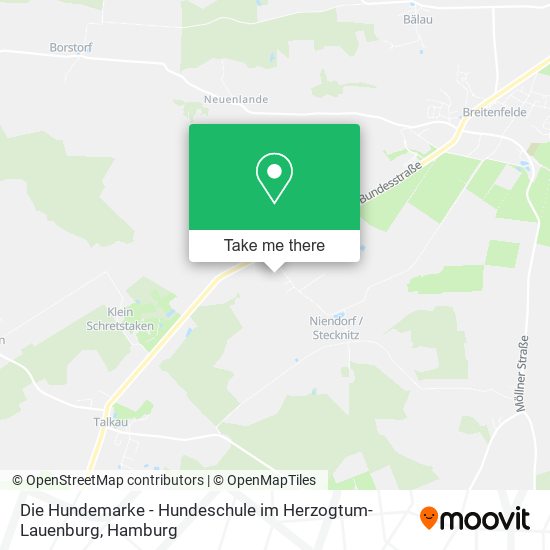 Die Hundemarke - Hundeschule im Herzogtum-Lauenburg map