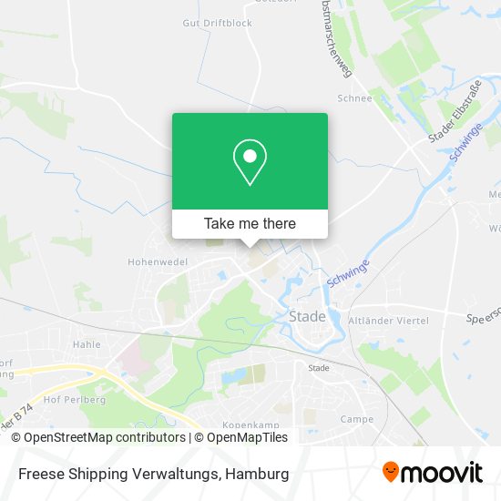 Freese Shipping Verwaltungs map
