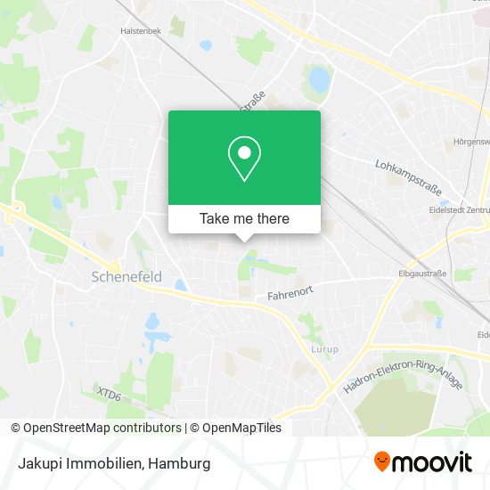 Jakupi Immobilien map