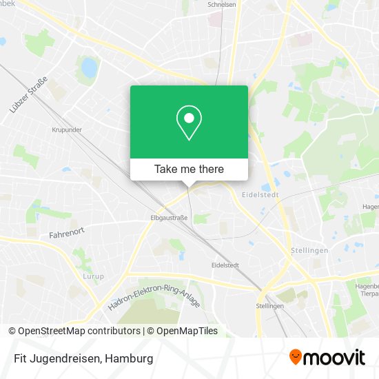 Fit Jugendreisen map