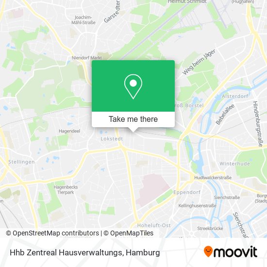 Hhb Zentreal Hausverwaltungs map