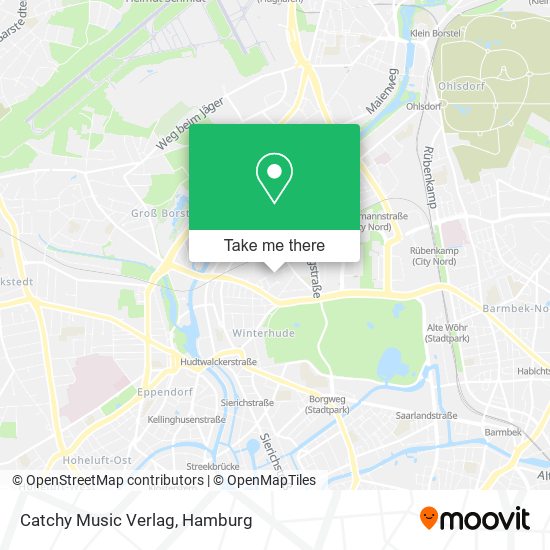 Catchy Music Verlag map