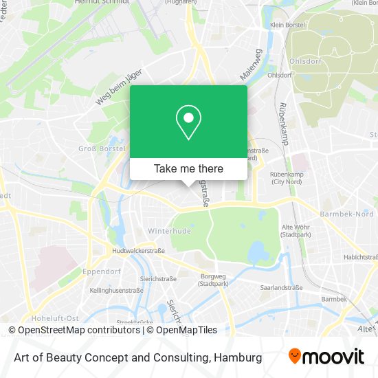 Art of Beauty Concept and Consulting map