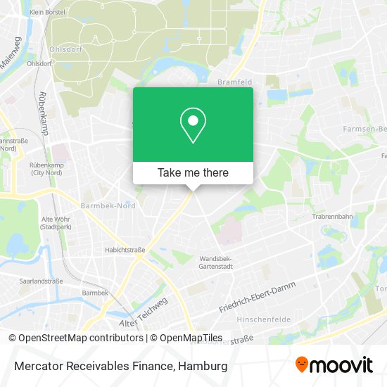 Mercator Receivables Finance map