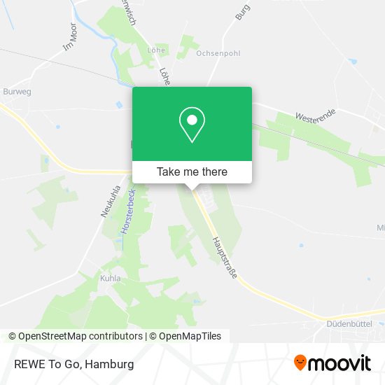 REWE To Go map