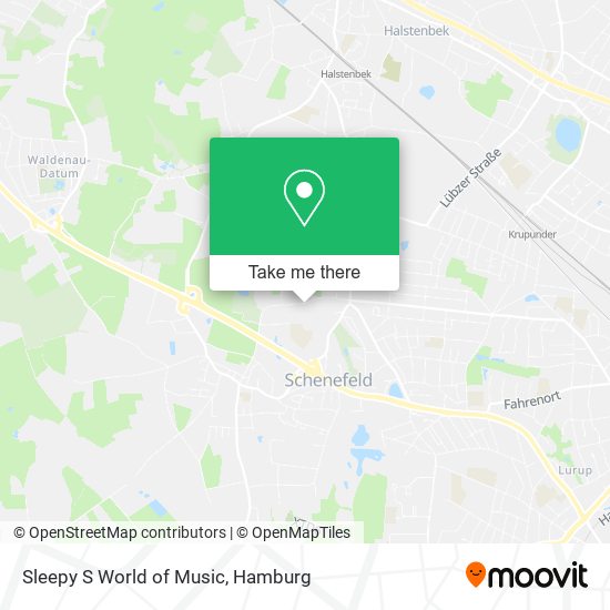 Sleepy S World of Music map