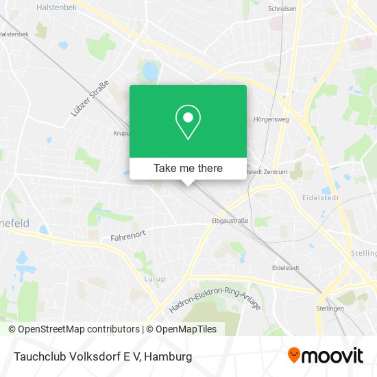 Tauchclub Volksdorf E V map