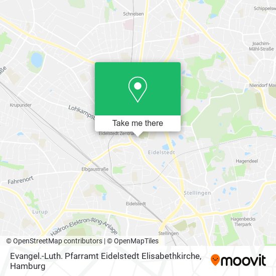 Evangel.-Luth. Pfarramt Eidelstedt Elisabethkirche map