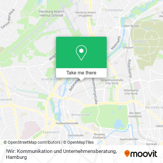 !Wir: Kommunikation und Unternehmensberatung map