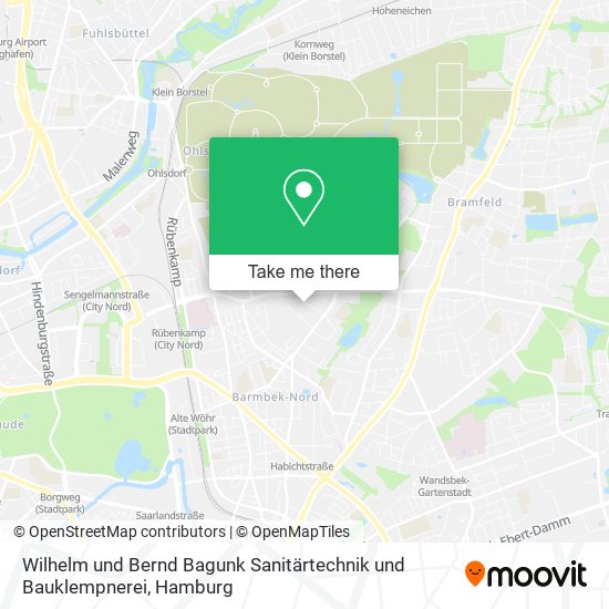 Wilhelm und Bernd Bagunk Sanitärtechnik und Bauklempnerei map