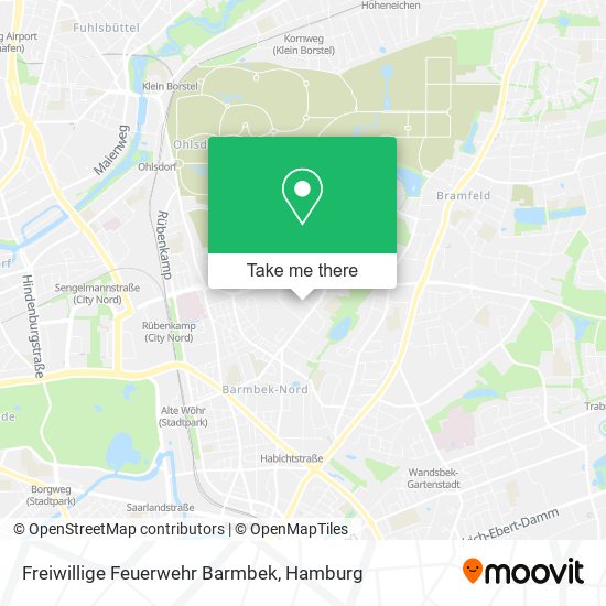 Freiwillige Feuerwehr Barmbek map