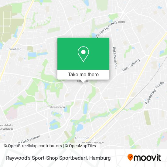 Raywood's Sport-Shop Sportbedarf map