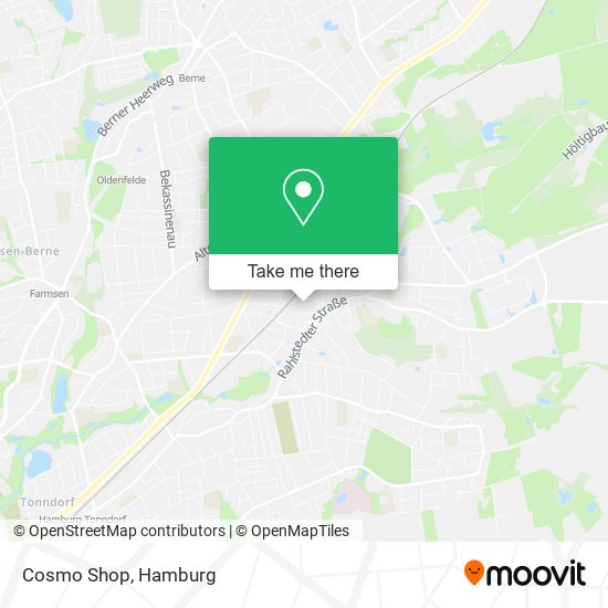 Cosmo Shop map