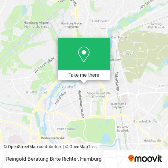 Карта Reingold Beratung Birte Richter