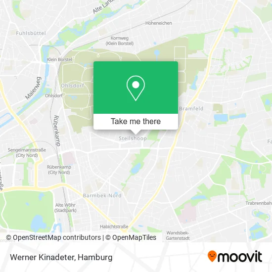 Карта Werner Kinadeter