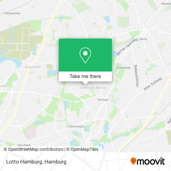 Lotto Hamburg map