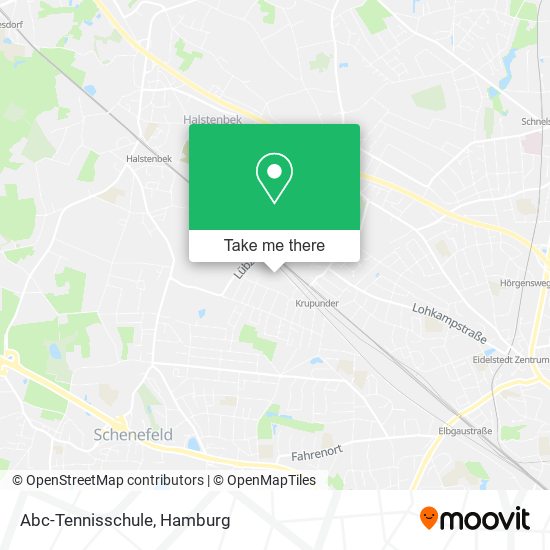 Abc-Tennisschule map