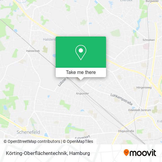 Körting-Oberflächentechnik map