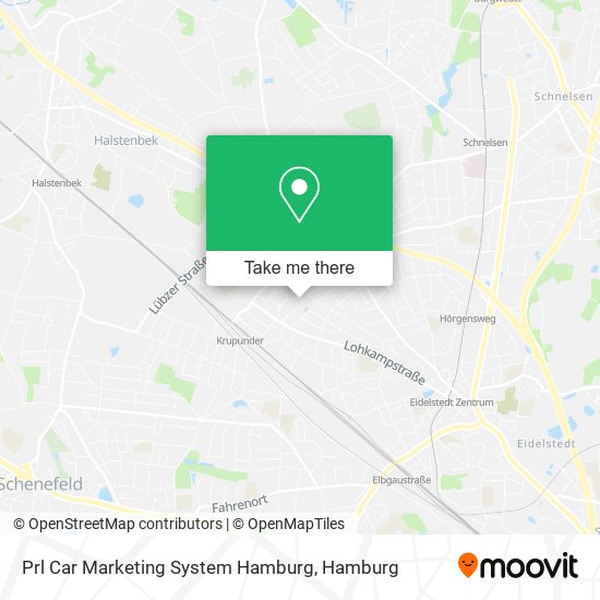 Карта Prl Car Marketing System Hamburg