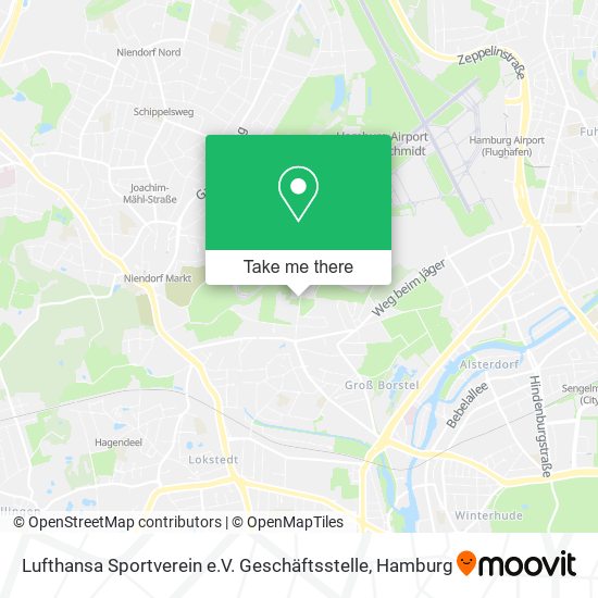 Lufthansa Sportverein e.V. Geschäftsstelle map