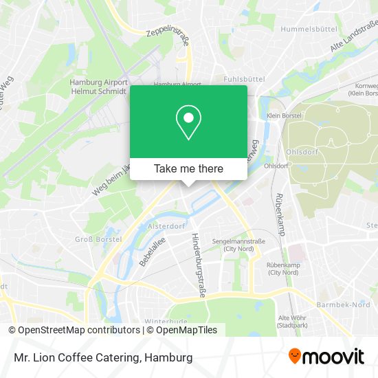 Mr. Lion Coffee Catering map