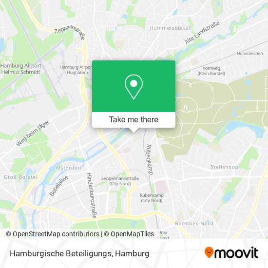 Hamburgische Beteiligungs map