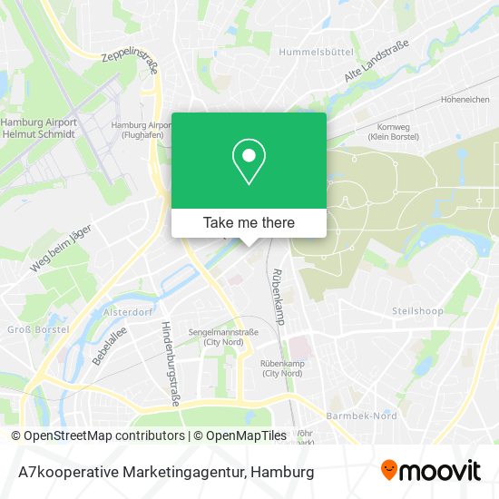 Карта A7kooperative Marketingagentur