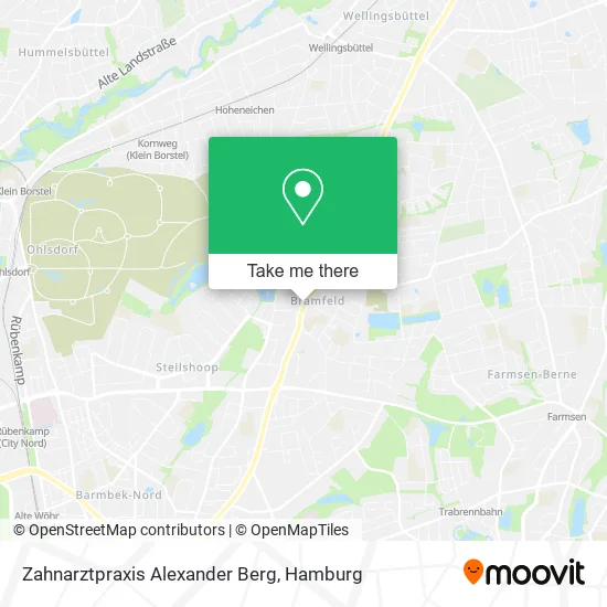 Карта Zahnarztpraxis Alexander Berg